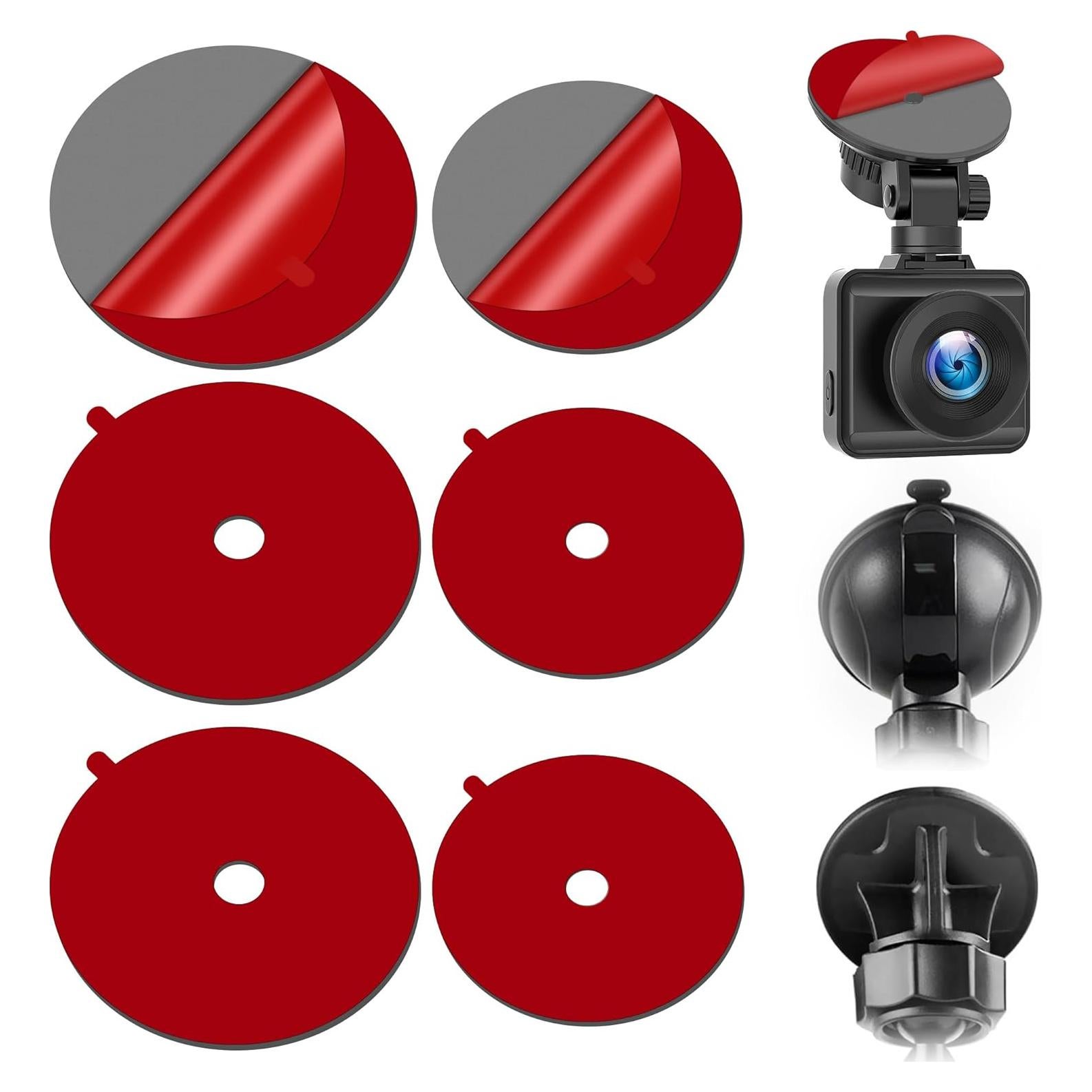 Pad Adhesivo Doble Cara 5.6 cm y 6.6 cm para Soporte de Cámara