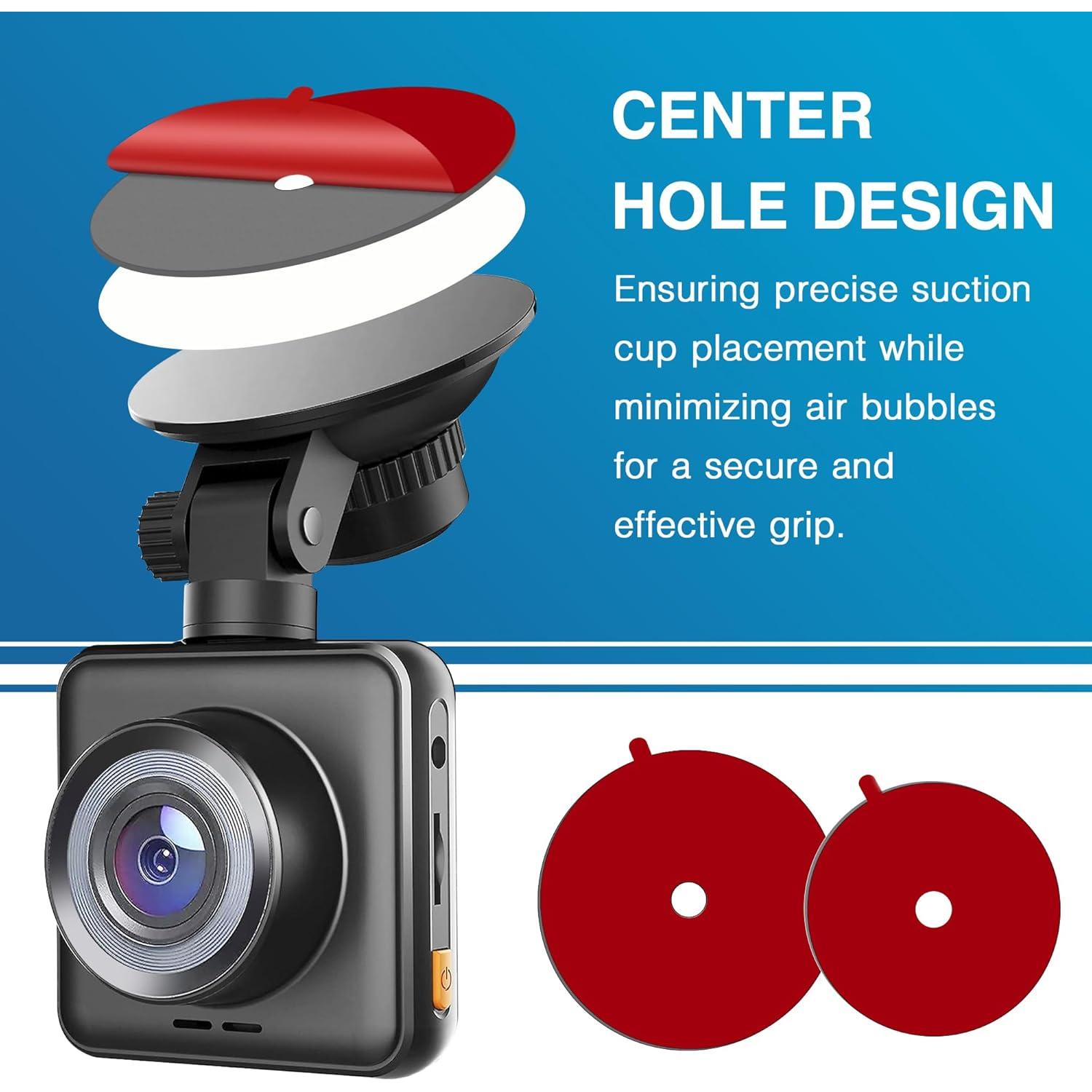 Pad Adhesivo Doble Cara 5.6 cm y 6.6 cm para Soporte de Cámara