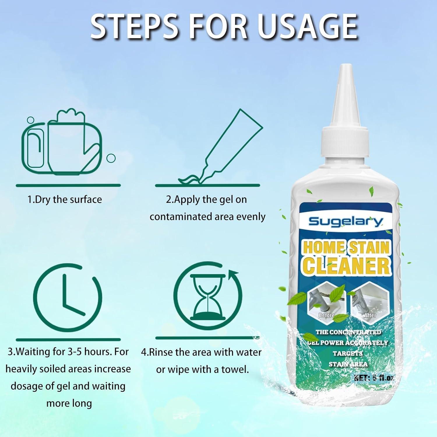 Gel Limpiador Multi-Superficie Sugelary 148 ml - Manchas Lavadora