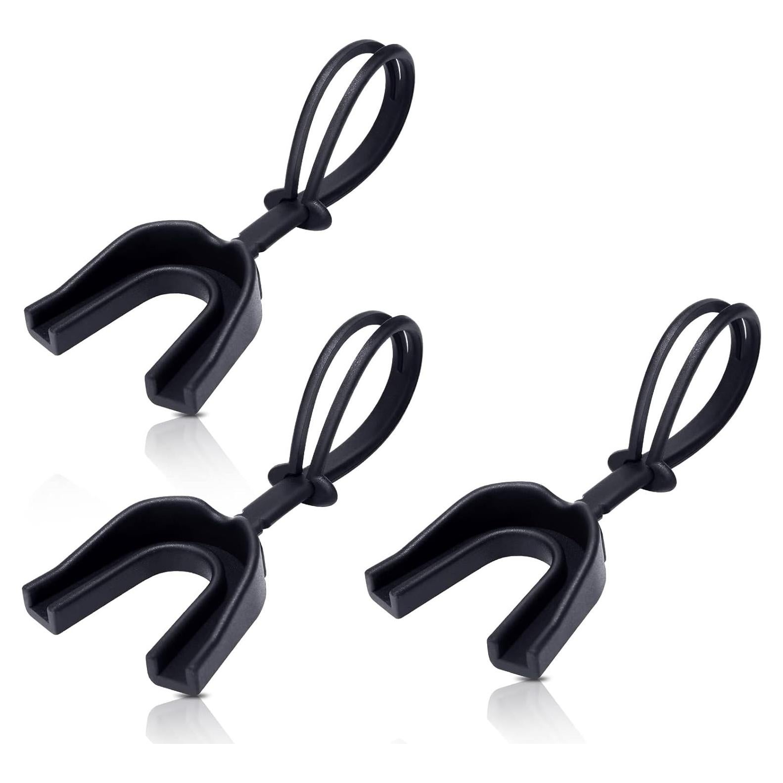 TOODOO 3 Protectores Bucales de Fútbol y Boxeo Negro