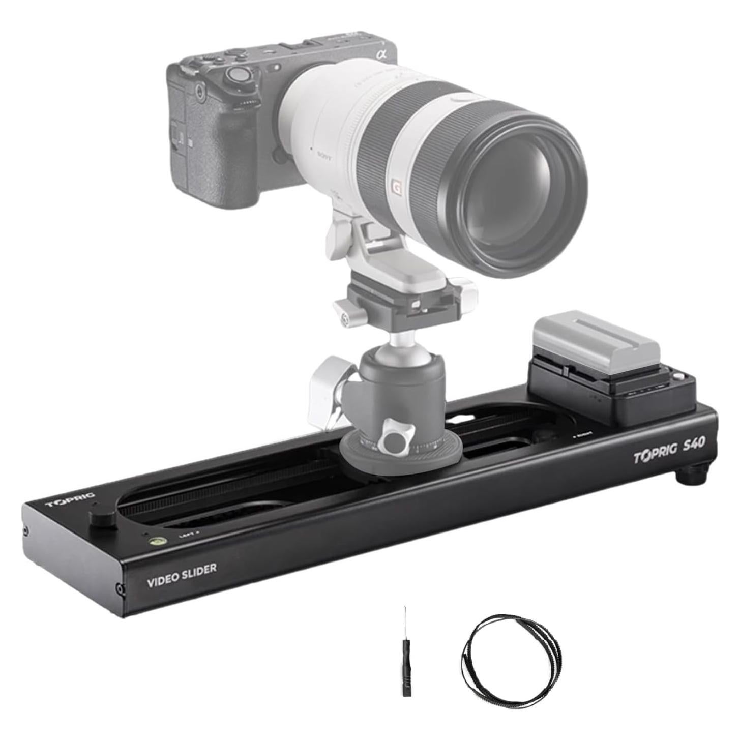 Deslizador de Cámara Motorizado Accsoon Toprig S40 40cm Control App