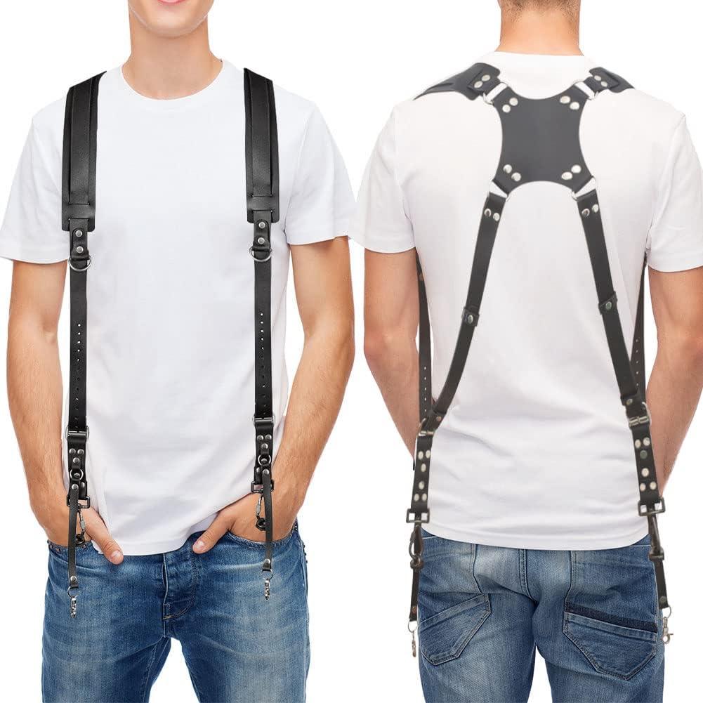 Arnés Doble para Cámara Jumyee con Correas Ajustables - Negro