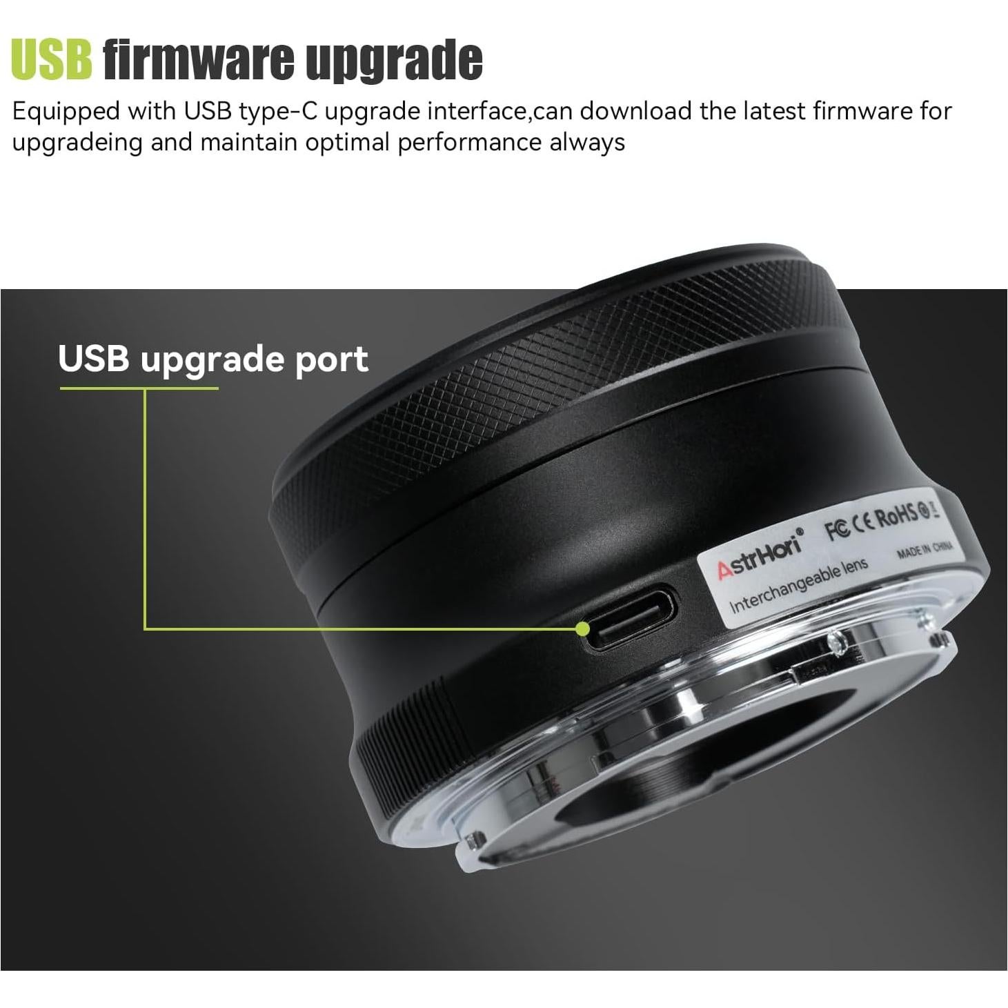 Lente Pancake AstrHori AF 27mm F2.8 para Fuji X - Ultra Compacta