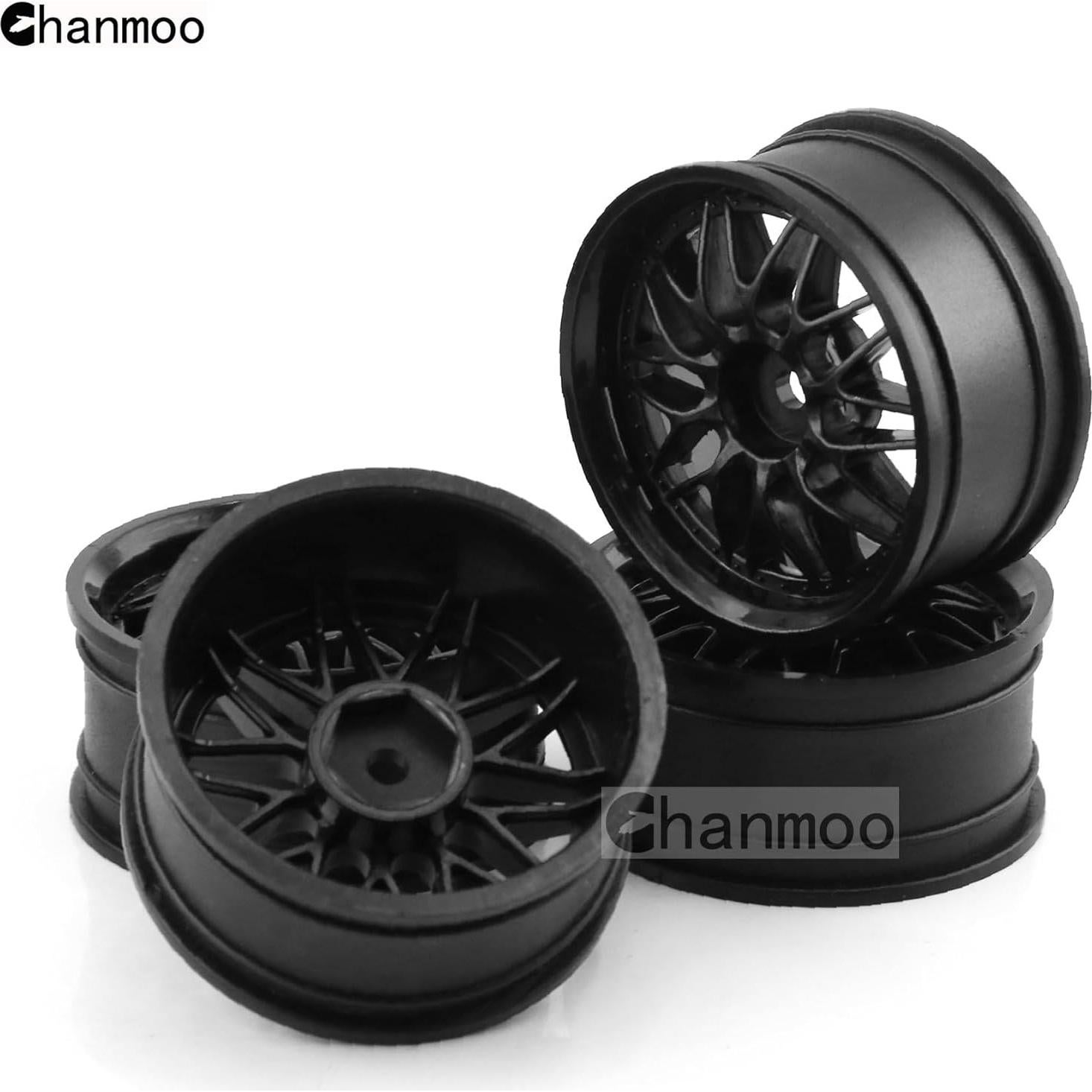 Ruedas RC On Road 1/10 Chanmoo 52mm 4PCS Neumáticos Rally