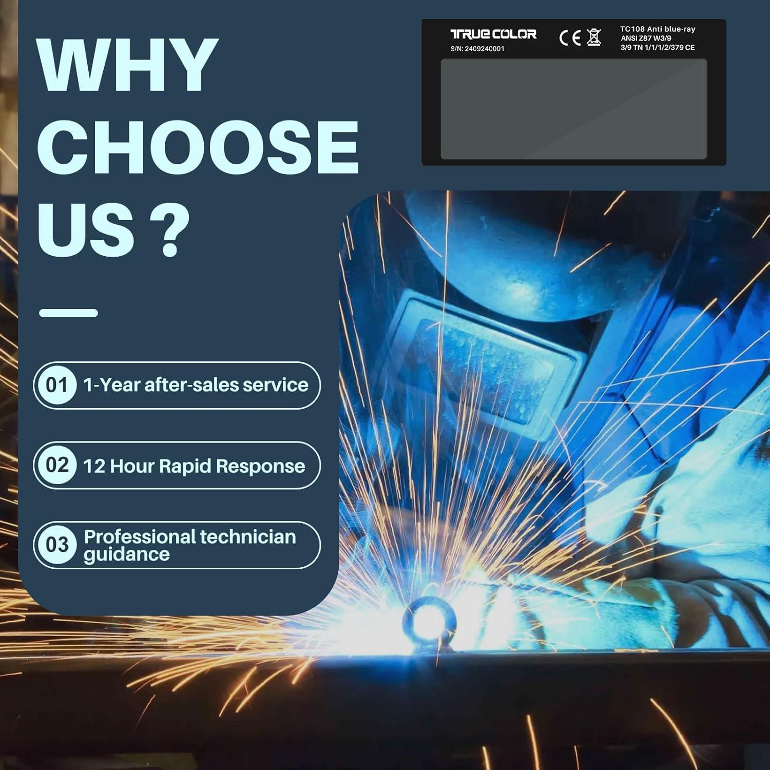 Lente de Soldadura Dorado 2x4 1/4 Sombra 9 Inzizik HD