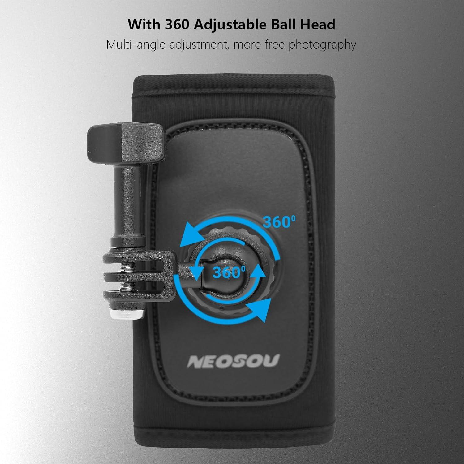 Soporte de Mochila NEOSOU 360° para DJI Pocket 3 - Estabilidad y Versatilidad