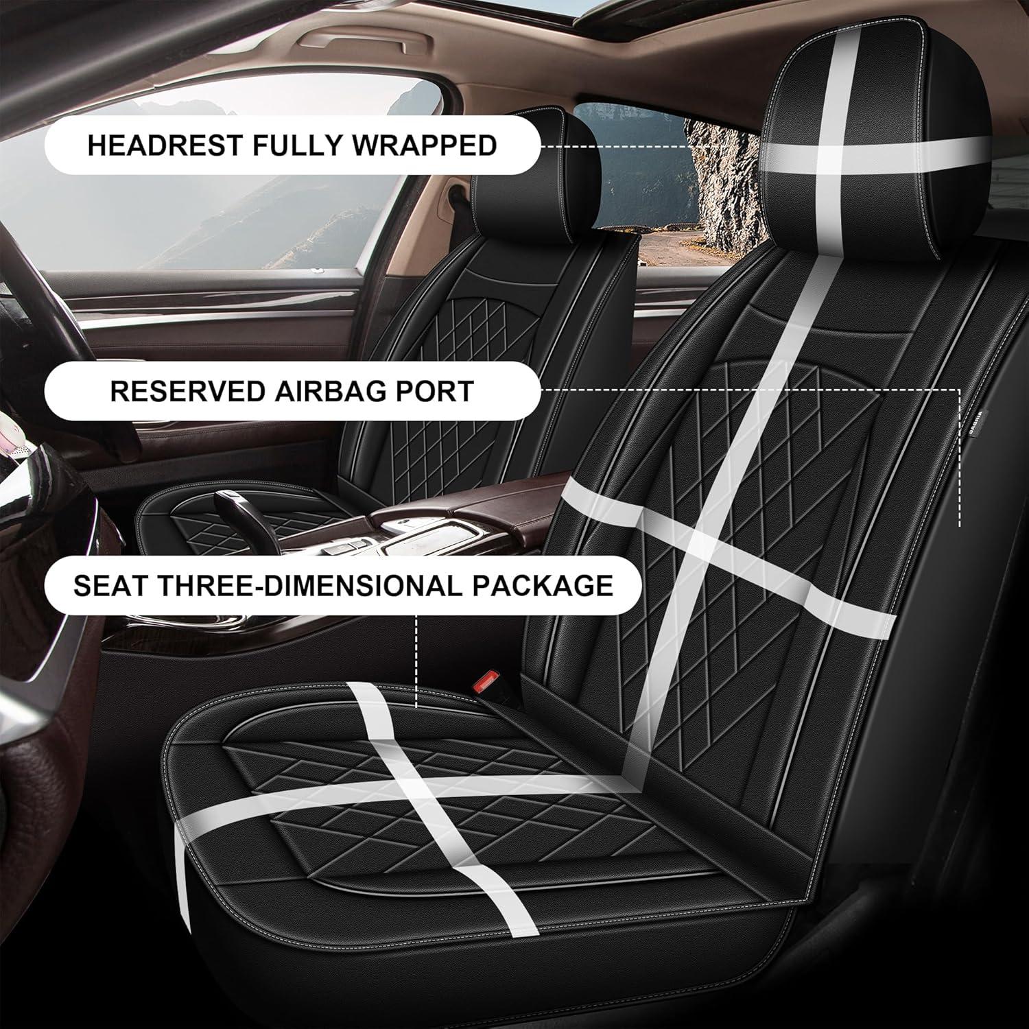 Fundas de Asiento Delanteras JIAMAOXIN para Nissan Kicks 2018-2025