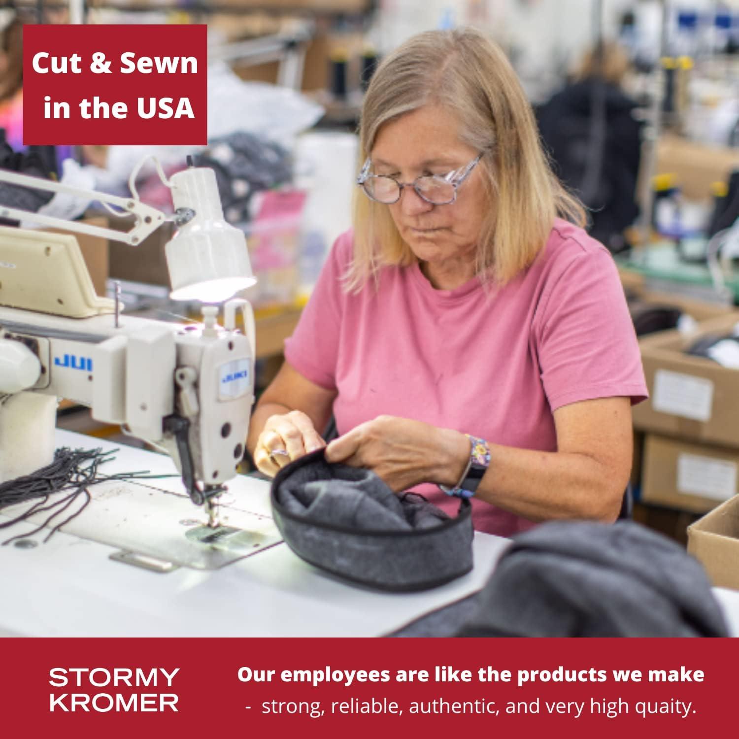 Gorra sin Visera Stormy Kromer Negra 6 7/8 para Invierno