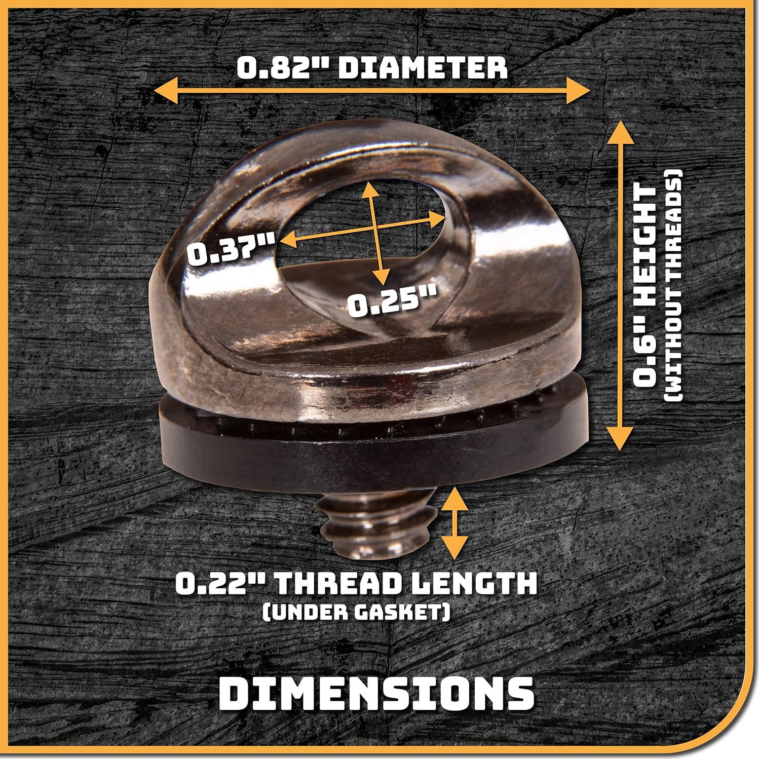 Anillo Adaptador de Trípode Danger Buddies - 6 Unidades