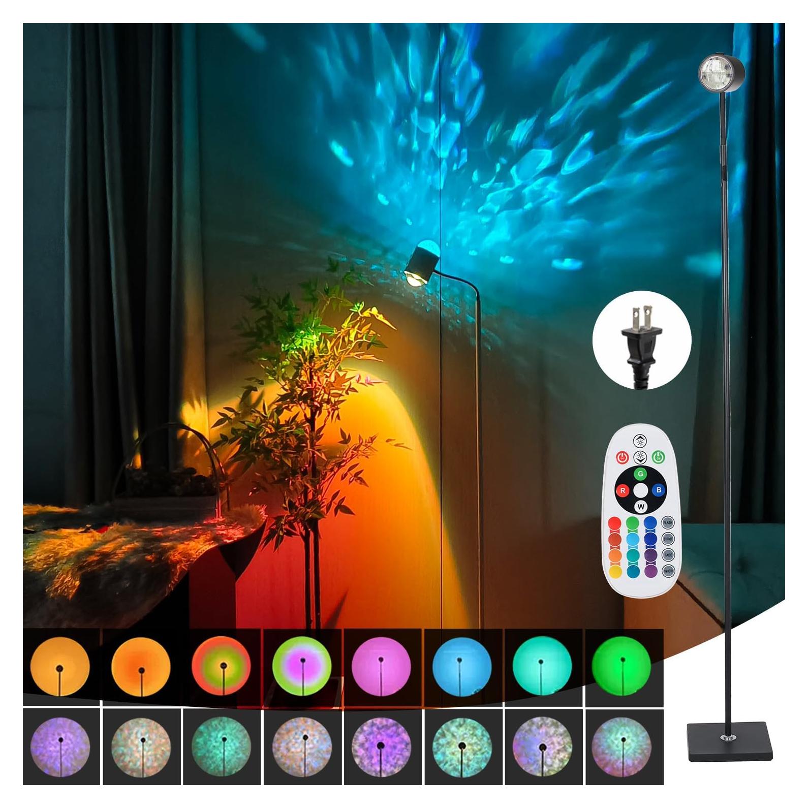 Lámpara de Proyección LED Suanti ZX-D-02 16 Colores 720°