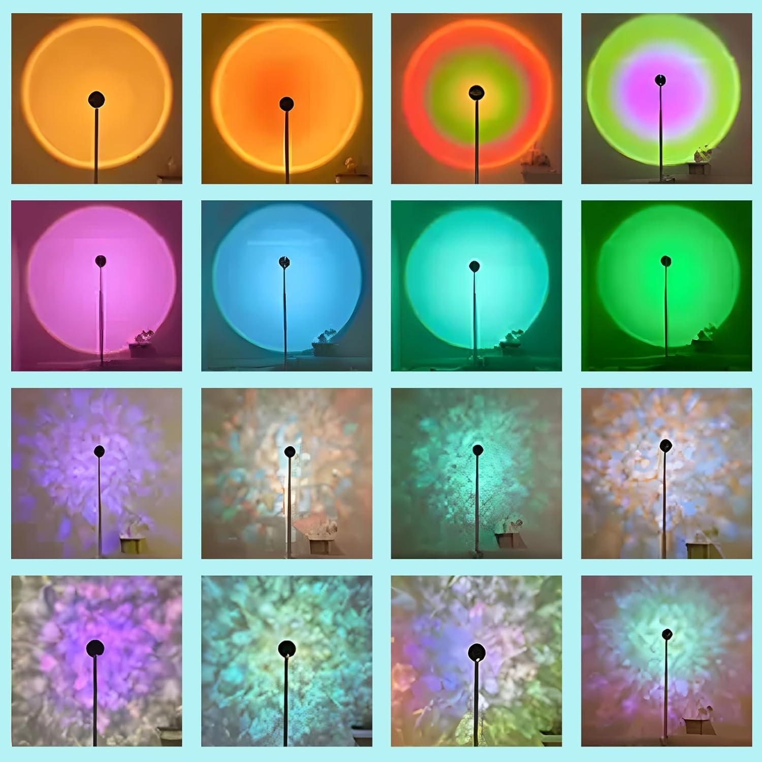 Lámpara de Proyección LED Suanti ZX-D-02 16 Colores 720°