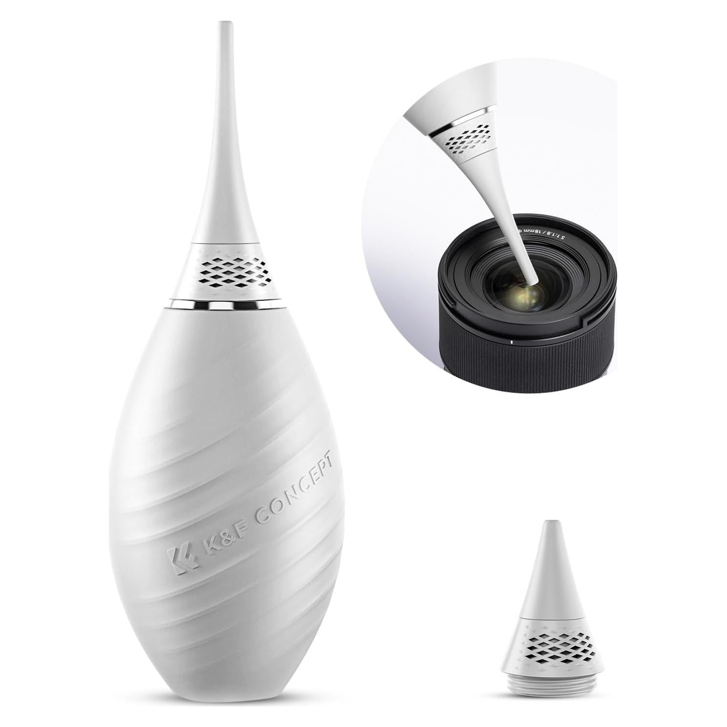 Soplador de aire K&F Concept con boquilla larga/corta 90g