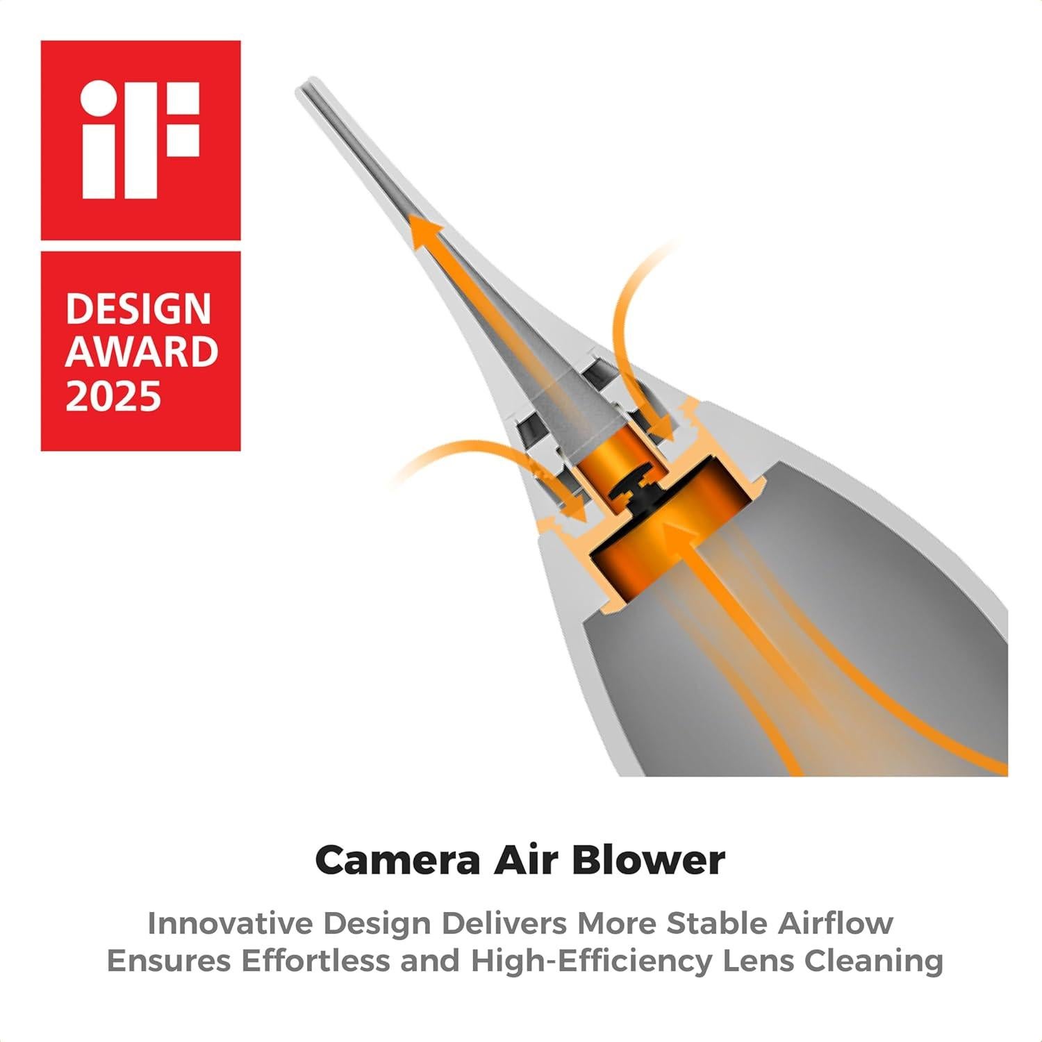 Soplador de aire K&F Concept con boquilla larga/corta 90g