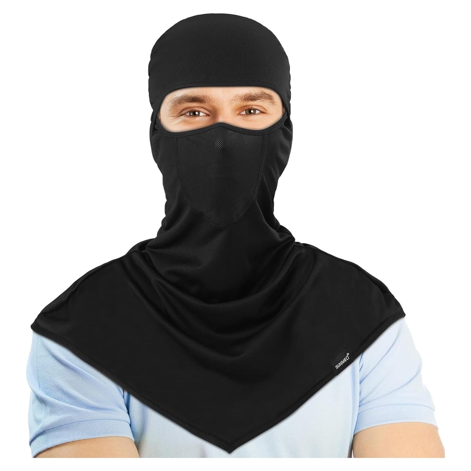 Balaclava Solar Transpirable SUNMECI para Motocicleta y Ciclismo
