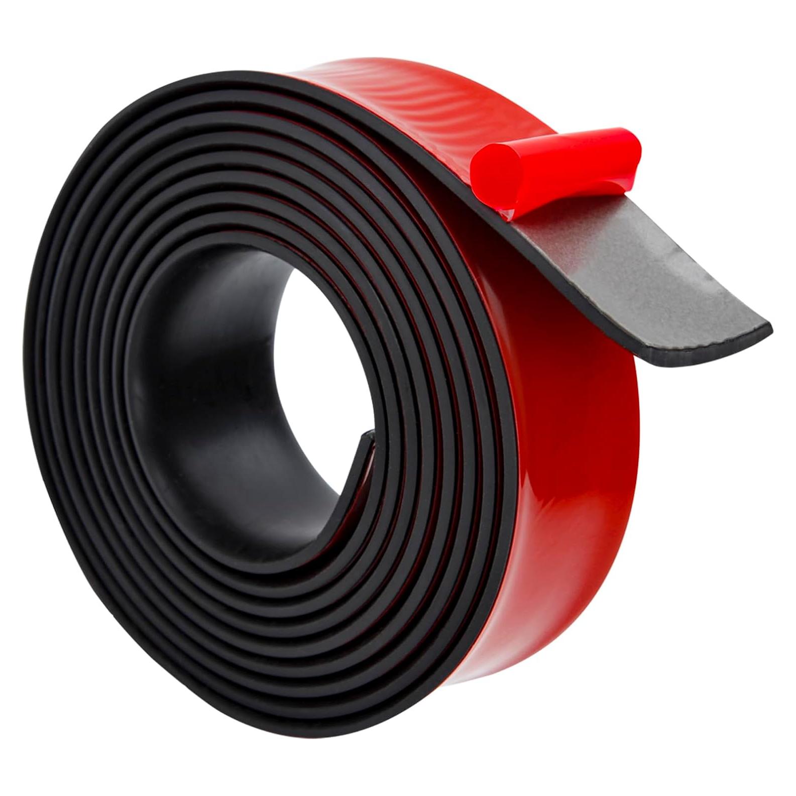 Tiras de goma autoadhesivas Heonay 2.54 cm x 0.32 cm x 3.05 m