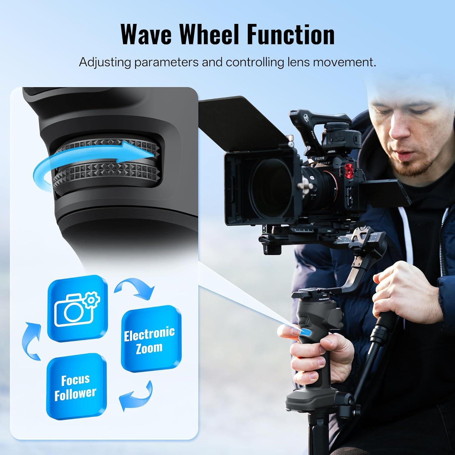 Estabilizador de Cámara ZHIYUN Crane 4E 3 Ejes para DSLR y Sin Espejo