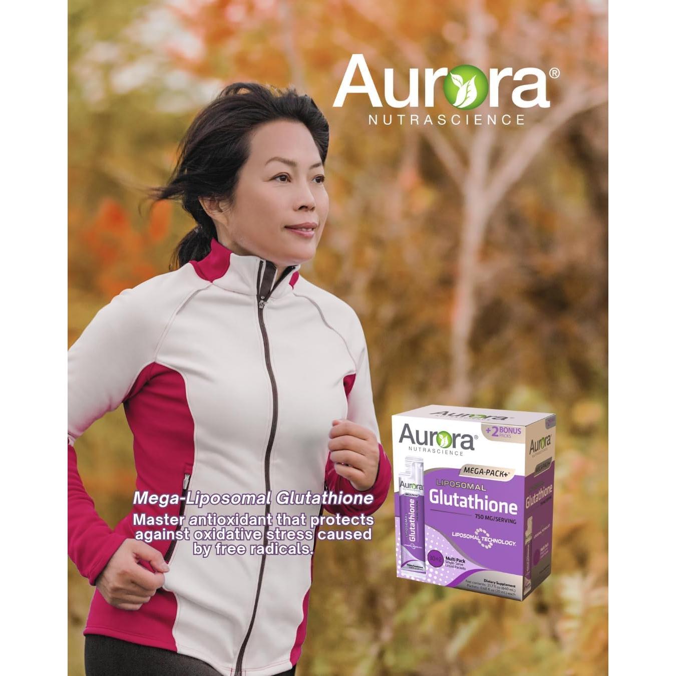 Suplemento Líquido de Glutatión Aurora Nutrascience 750 mg