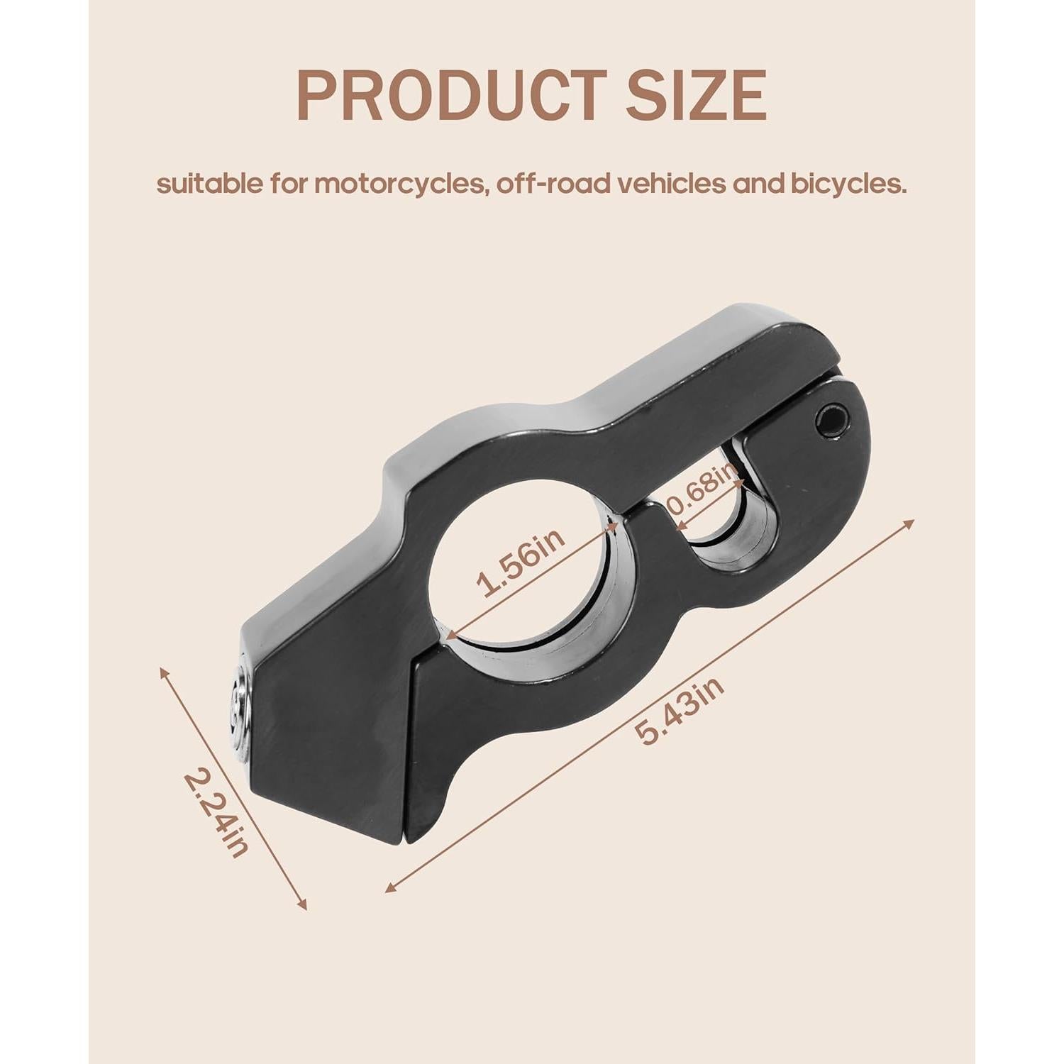 Candado Antirrobo para Motocicleta Bylikeho 1209CBFDYMS001