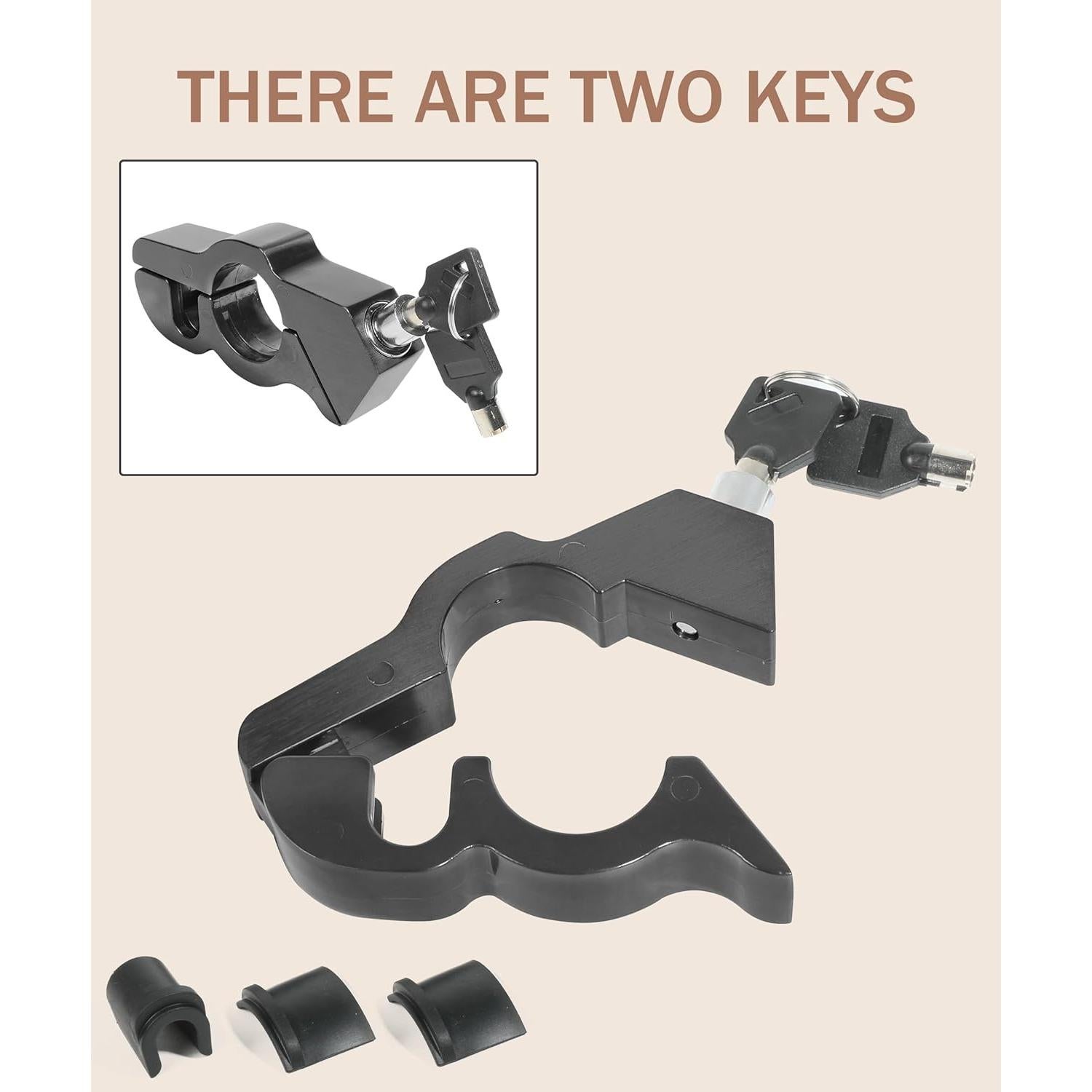 Candado Antirrobo para Motocicleta Bylikeho 1209CBFDYMS001