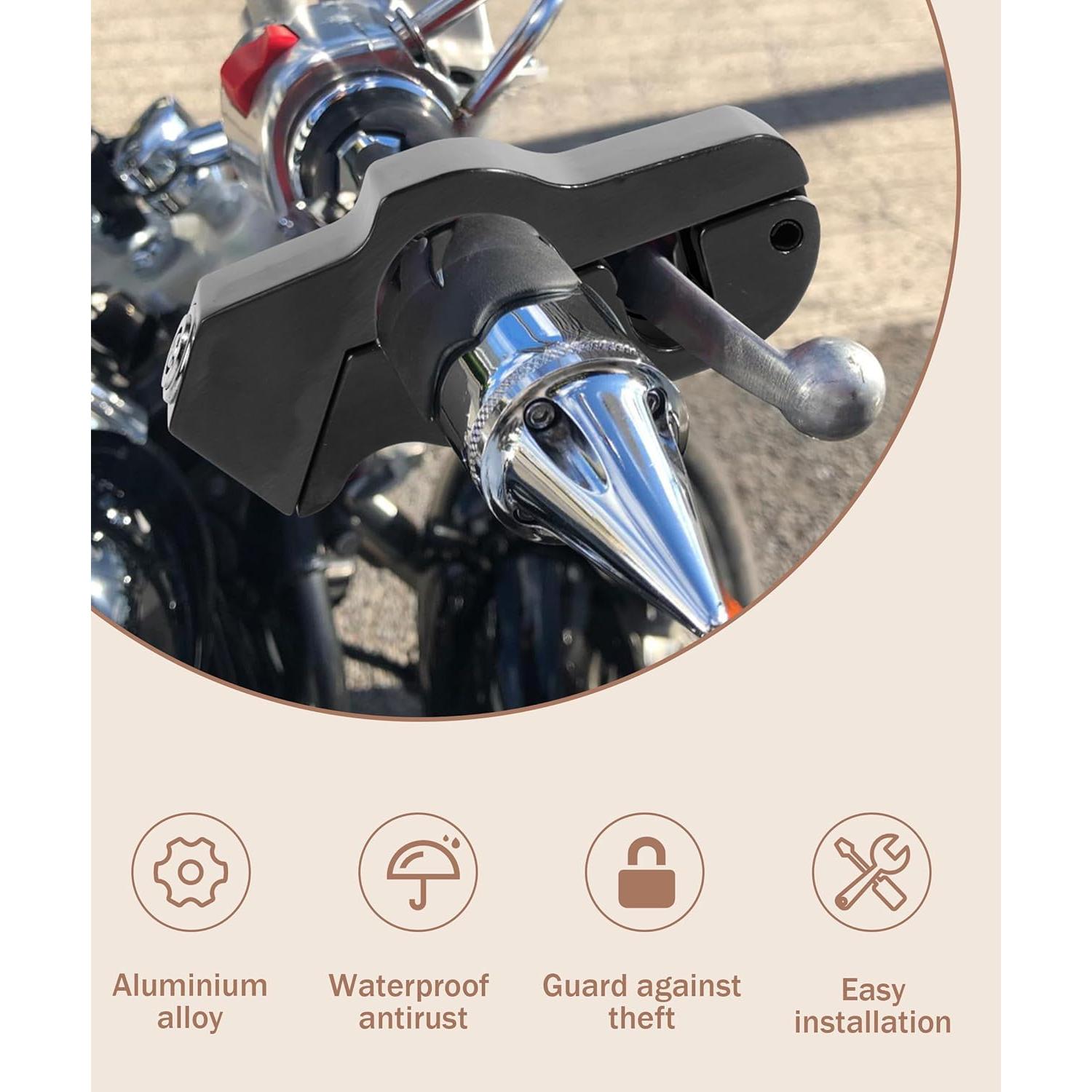 Candado Antirrobo para Motocicleta Bylikeho 1209CBFDYMS001