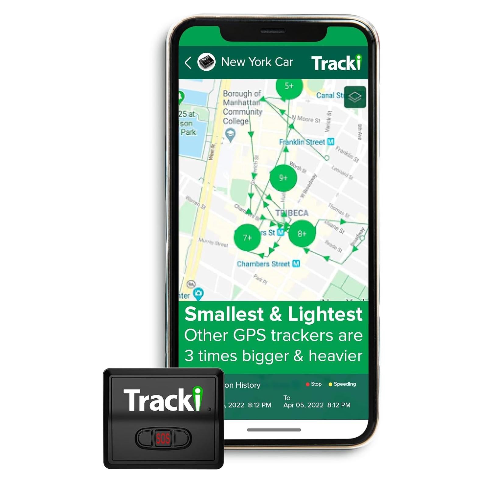 Rastreador GPS Tracki 4G LTE para Vehículos y Niños