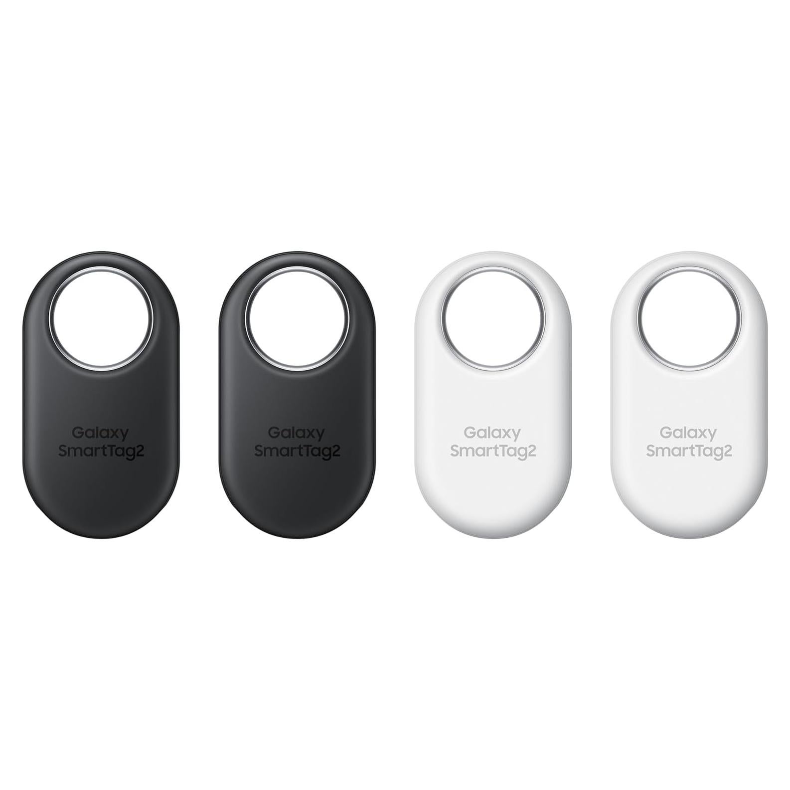 Samsung SmartTag2 2023 Bluetooth UWB IP67 4-Pack Negro/Blanco
