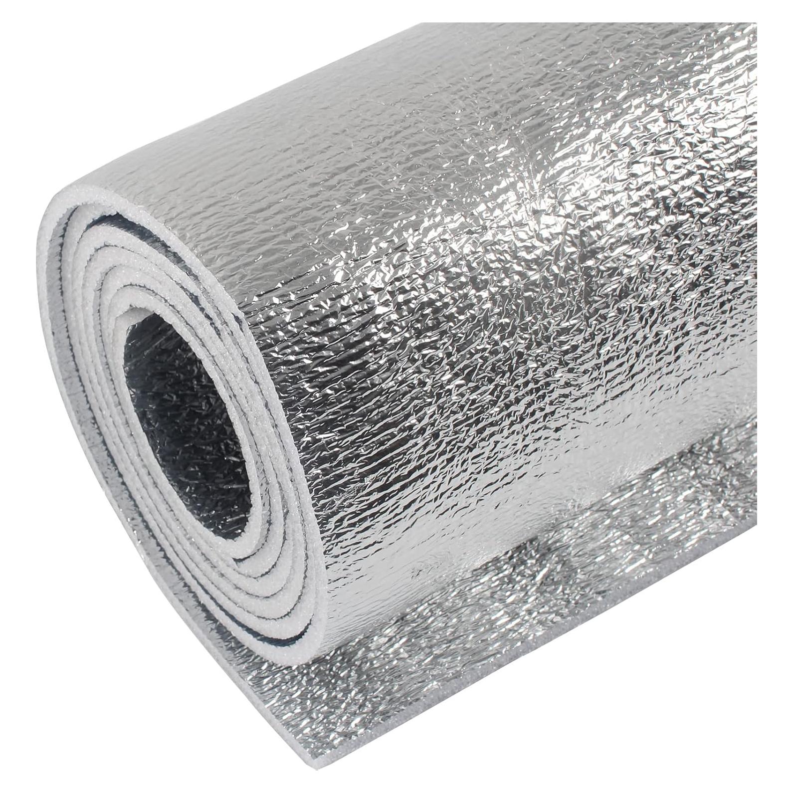 Barrera Radiante Aislante de Espuma 5mm 1m x 2m Aluminio