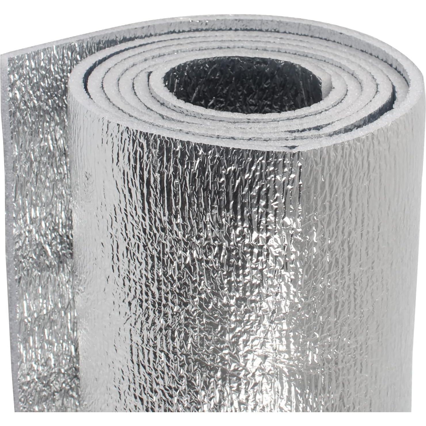 Barrera Radiante Aislante de Espuma 5mm 1m x 2m Aluminio