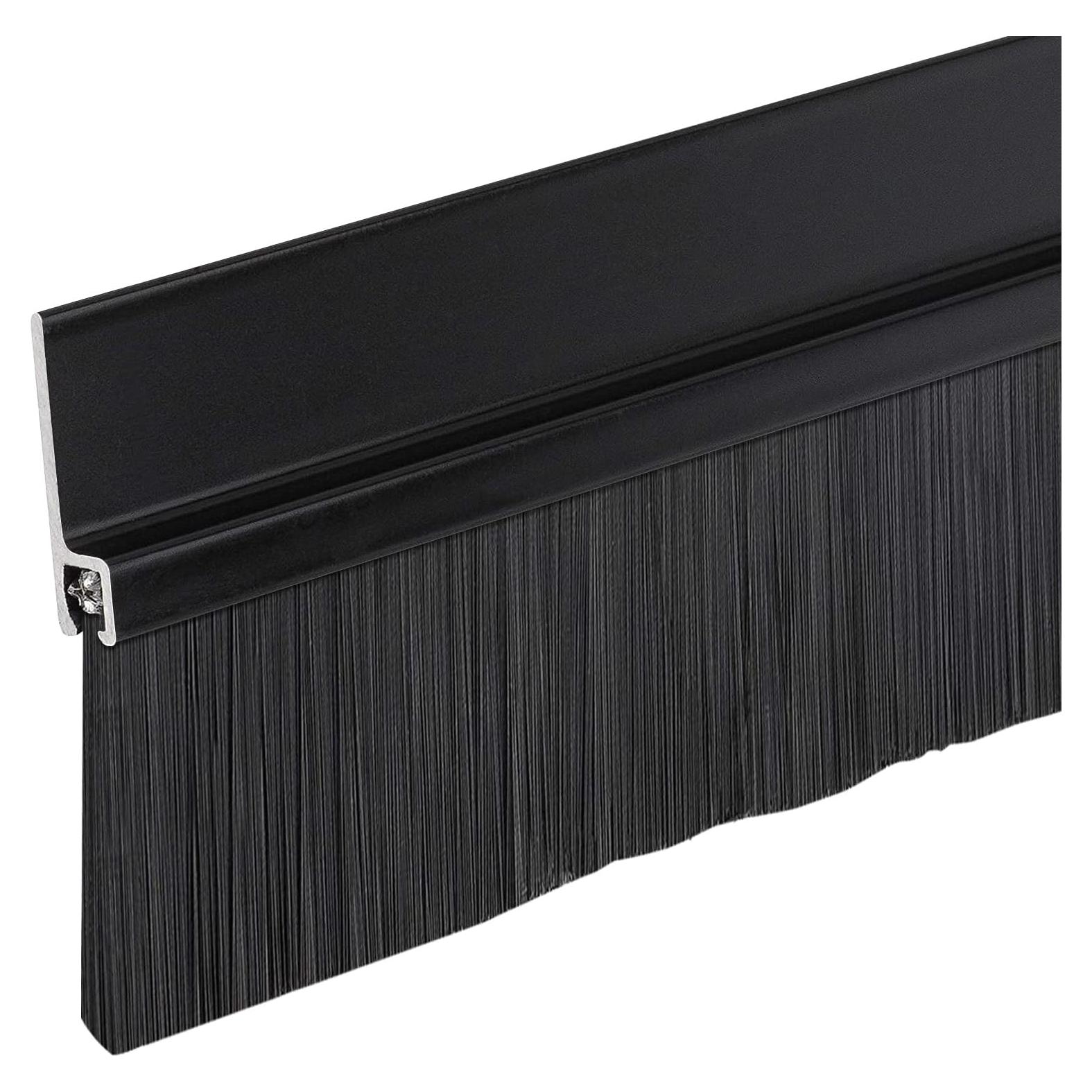 Barrido de puerta adhesivo Randall 3 FT cepillo negro