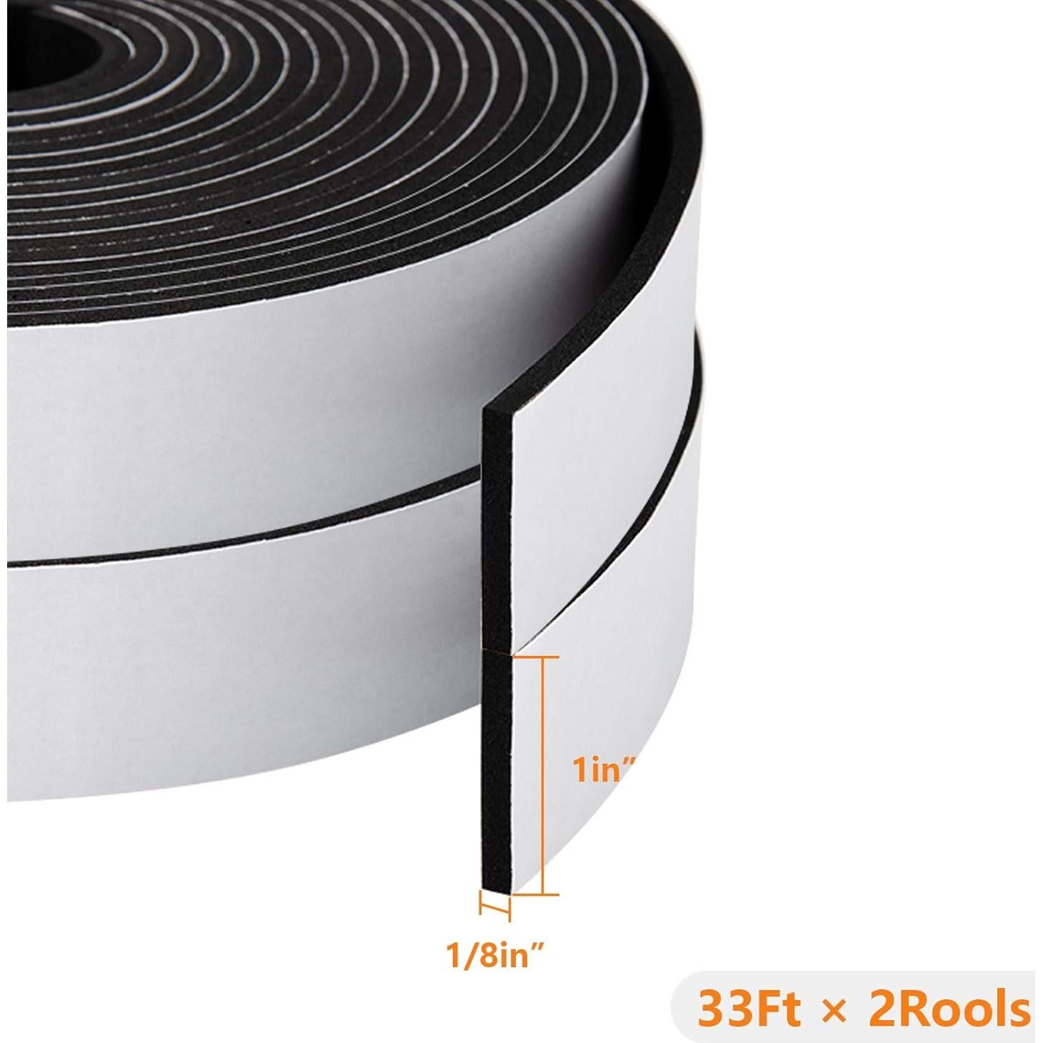 Cinta de Espuma de Neopreno CloudBuyer 1" x 0.3cm x 10m