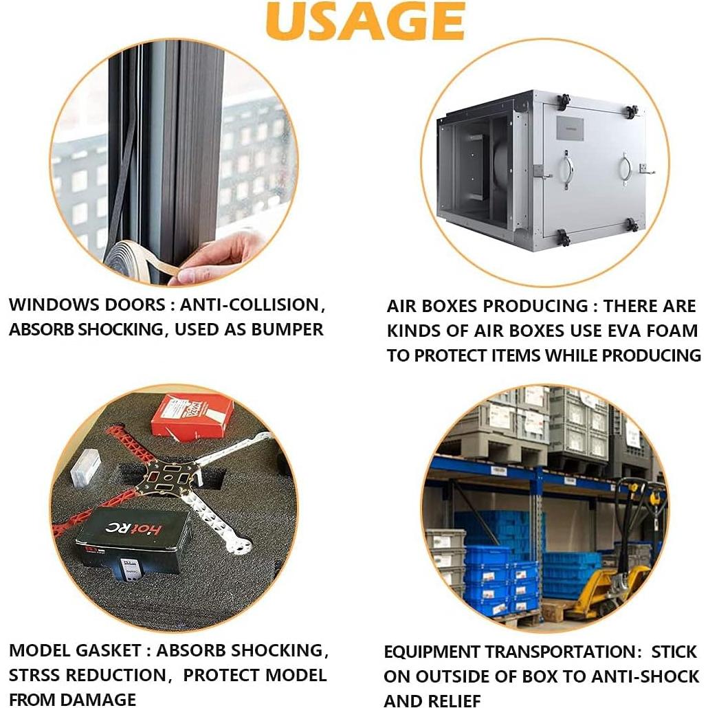 Cinta de Espuma de Neopreno CloudBuyer 1" x 0.3cm x 10m