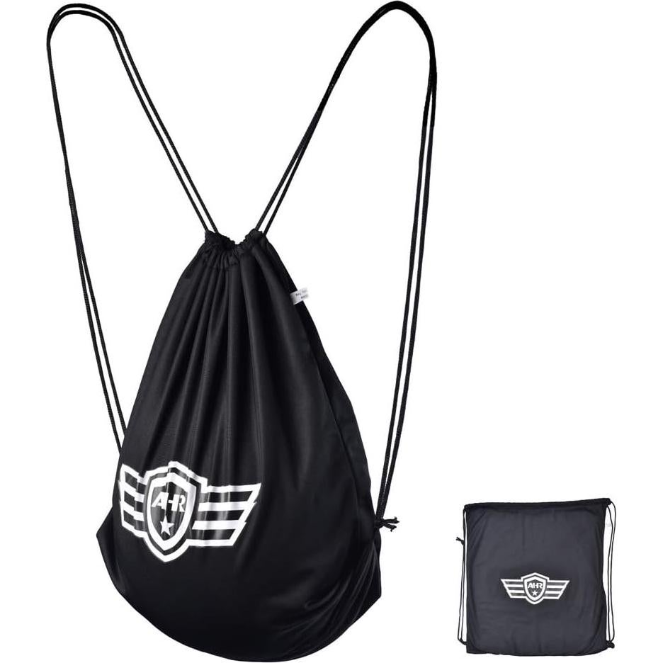 Casco AHR RUN-C Half Face Negro Brillante para Motociclismo