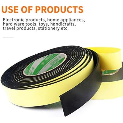 Cinta de Aislamiento de Espuma Papillon 10.06 m x 3.2 cm