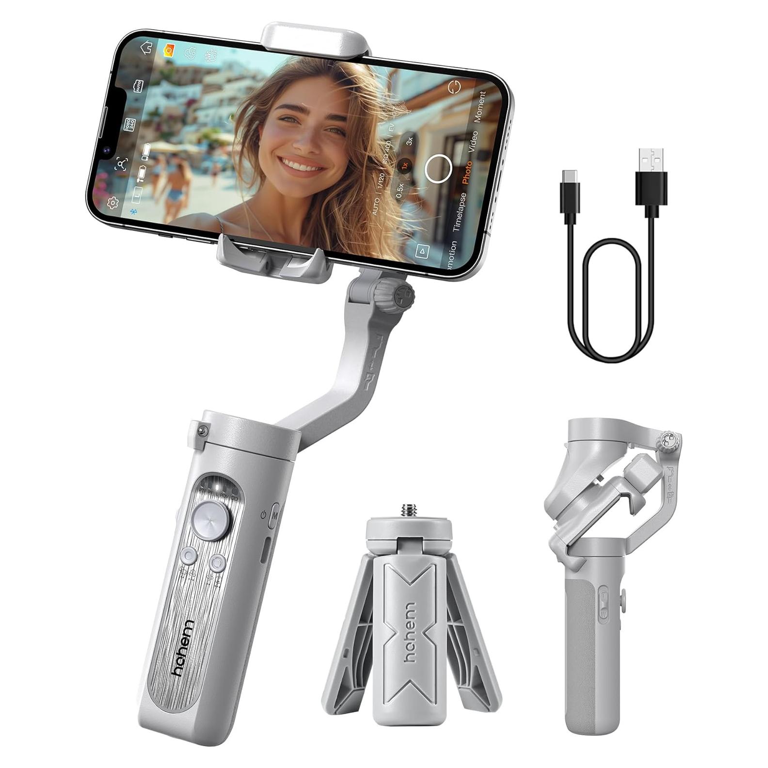 Estabilizador Gimbal Hohem iSteady XE 3 Ejes para Smartphone