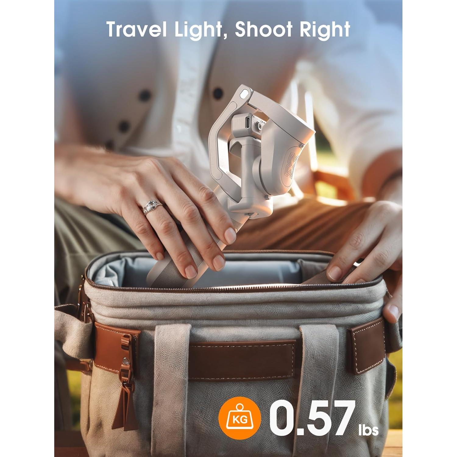 Estabilizador Gimbal Hohem iSteady XE 3 Ejes para Smartphone