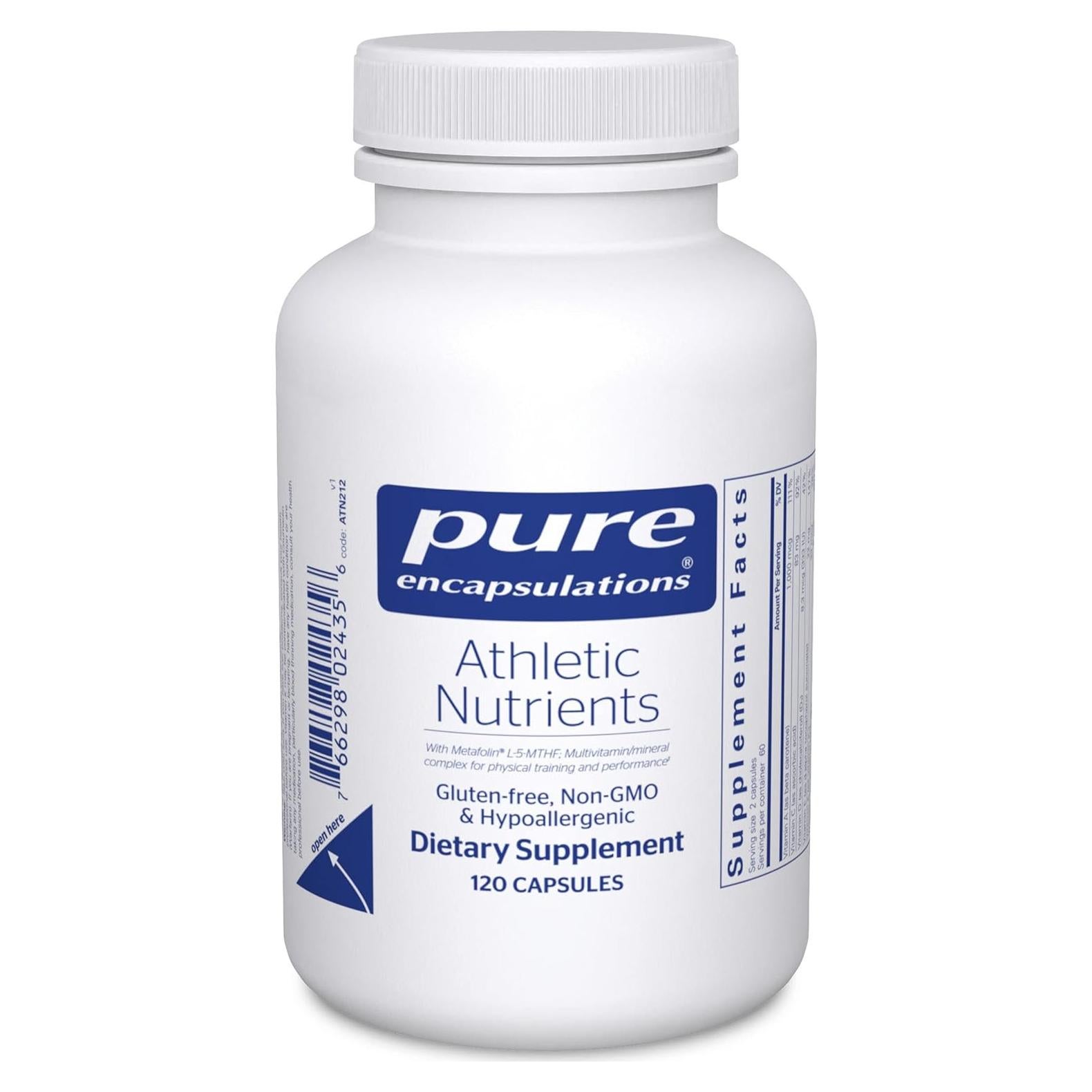 Multivitaminas Minerales Pure Encapsulations 120 Cápsulas