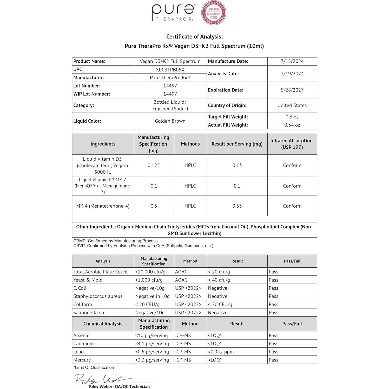Suplemento Vitamina D3 5000 UI + K2 600 mcg Liposomal 10ml