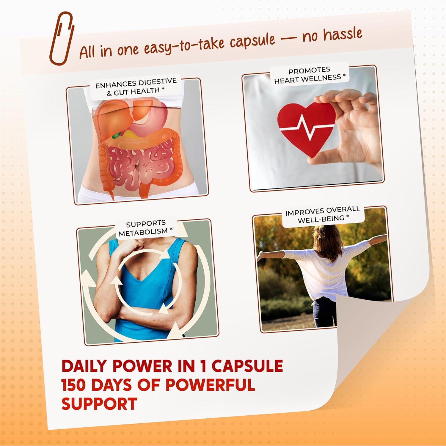 Pimienta de Cayena PeakPury 150 Cápsulas - Salud Digestiva