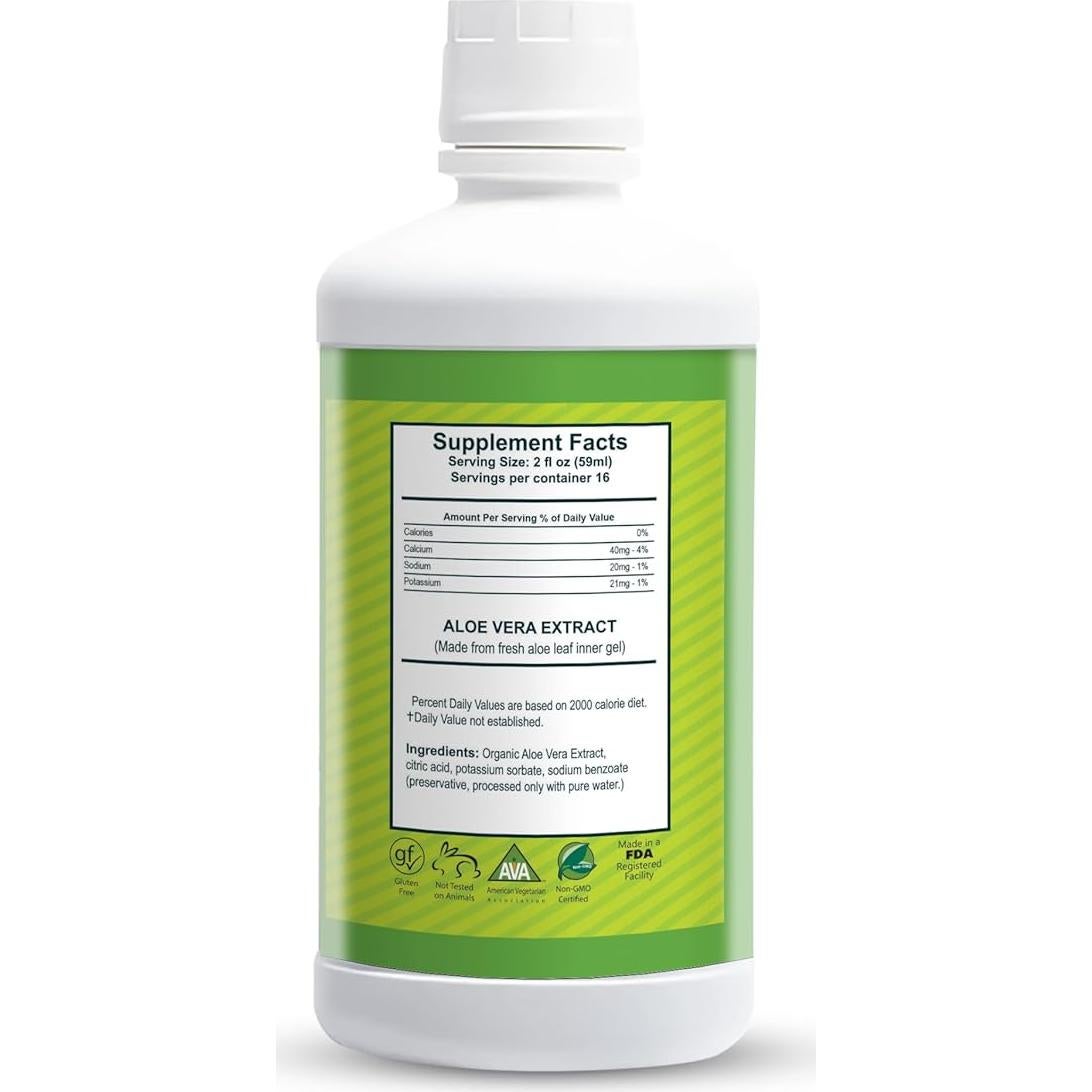 Jugo de Aloe Vera Bella Todo Natural 946 ml Sin Sabor