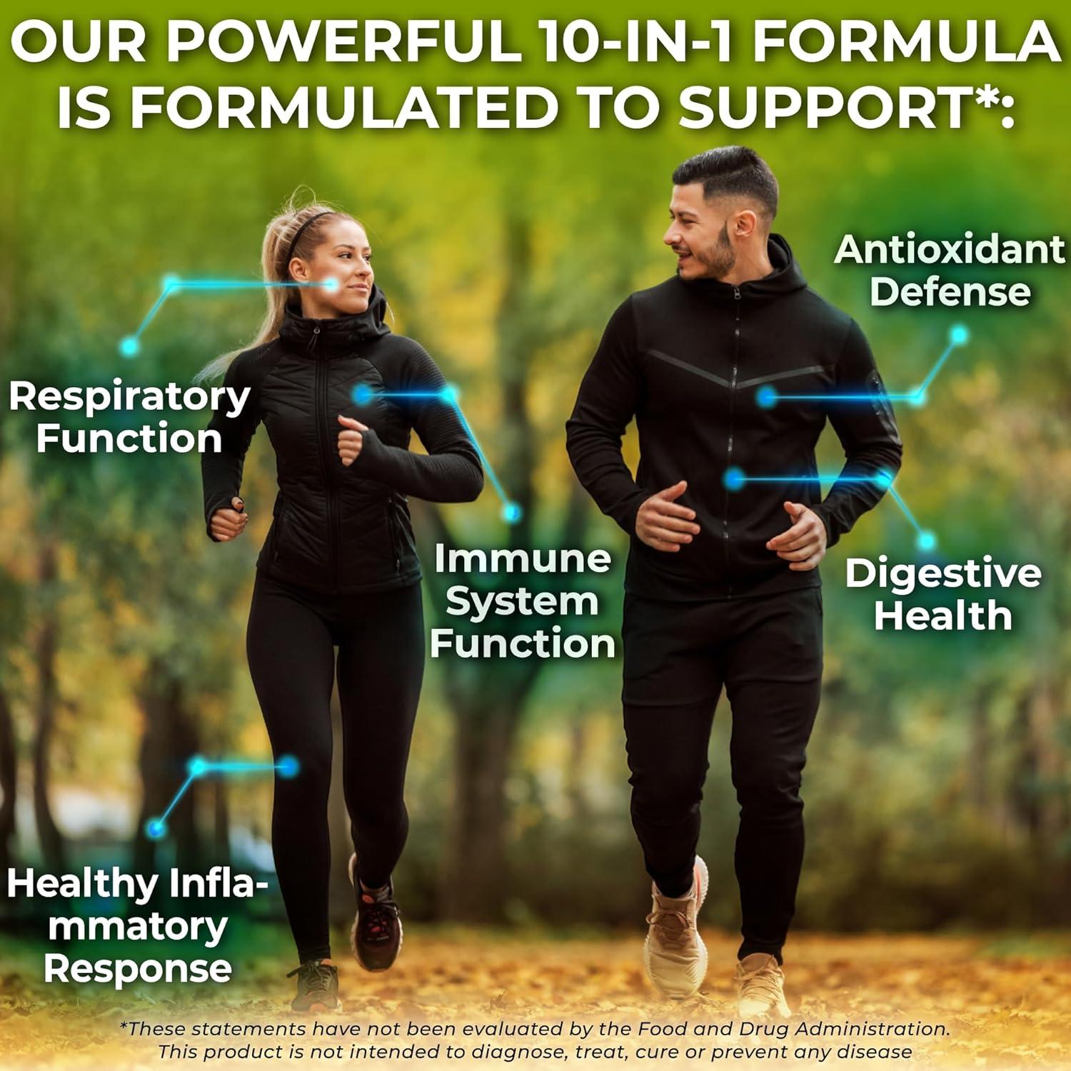 Cápsulas de Echinacea Goldenseal Nutrition Restore 1455mg Veganas