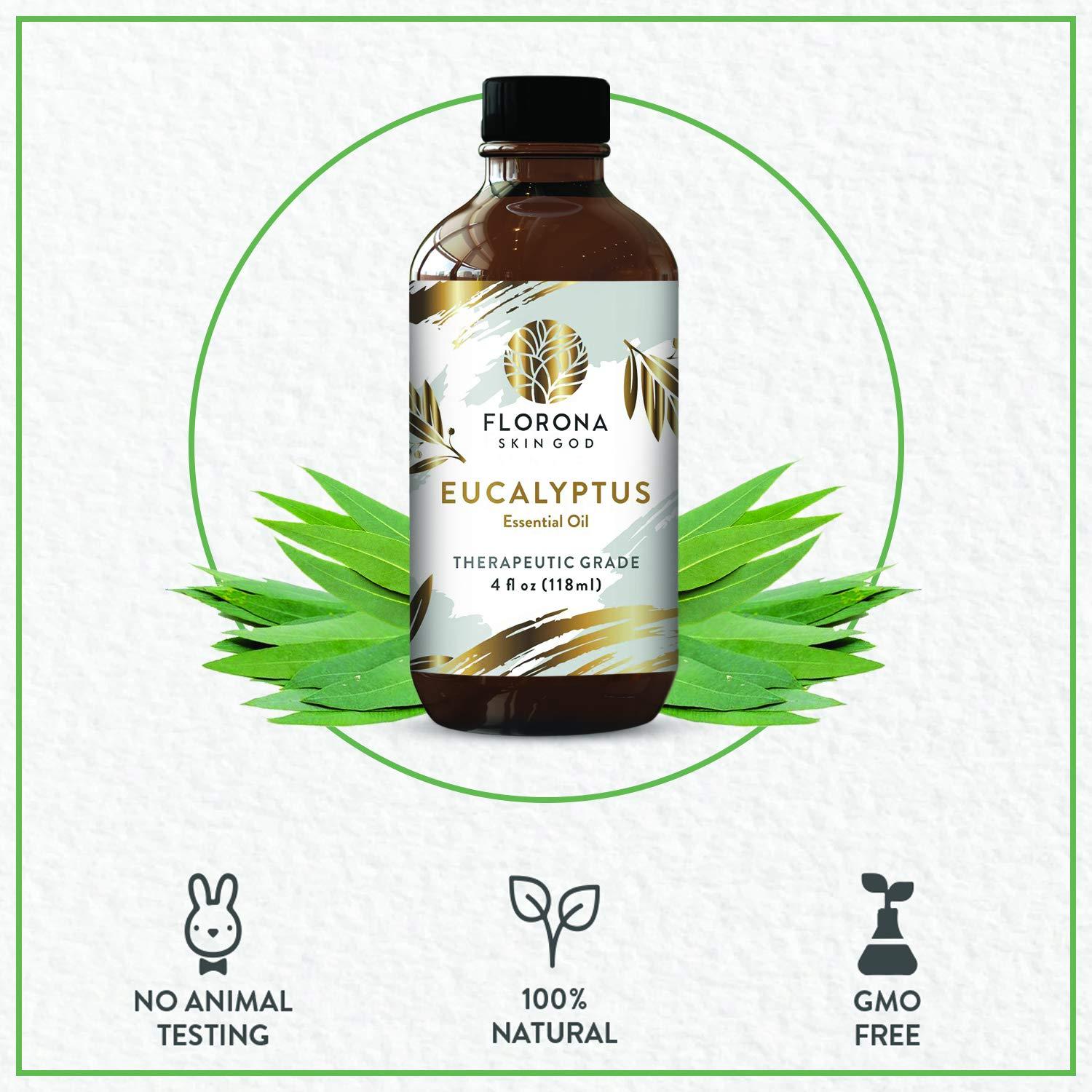 Aceite Esencial de Eucalipto Florona 100% Puro 118 ml