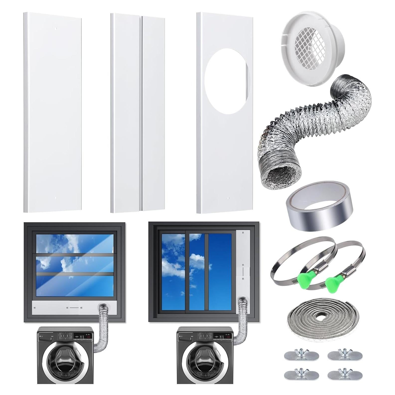 Kit de Ventilación para Secadora Linstock 4" x 3.05m