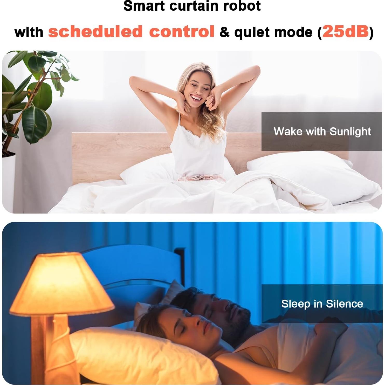 Abridor de Cortinas Automático UUlianbot WF-04 con Control Remoto