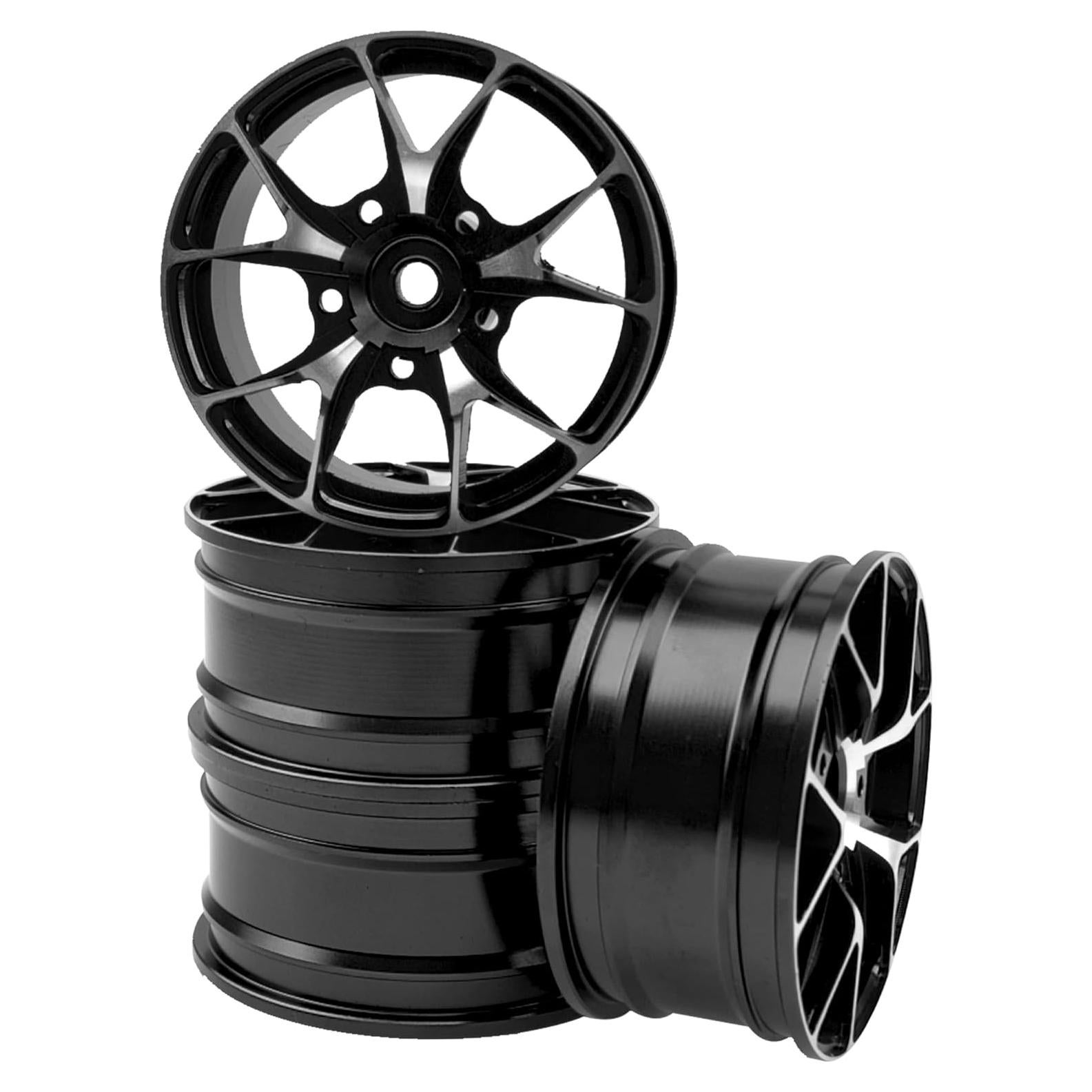 Llantas de Metal 1/10 ShareGoo 52mm 26mm para Drift RC