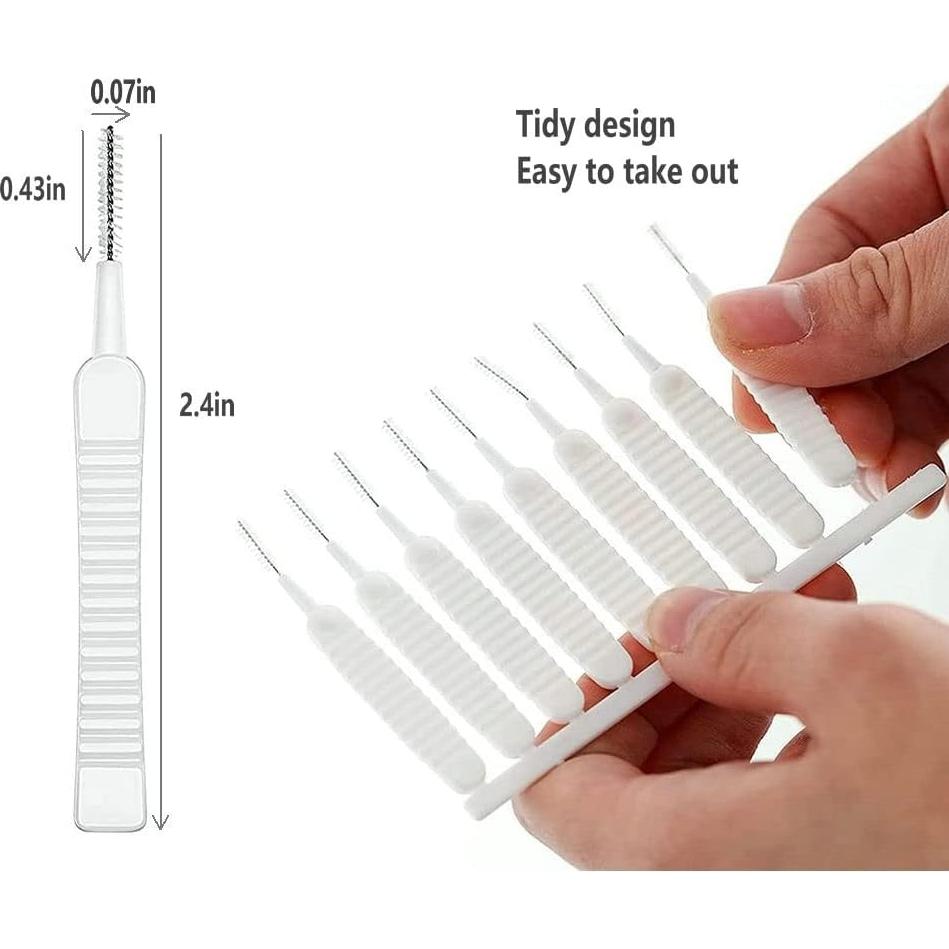 Cepillo de Limpieza Uramoto para Cabezal de Ducha 20pcs Nylon