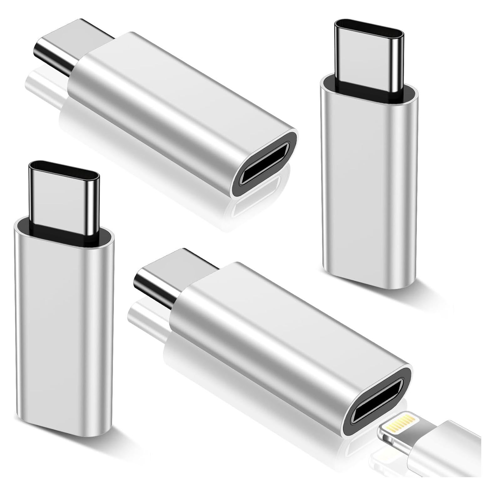 Adaptador Lightning a USB C xiwxi para iPhone 16/15 Pro Max