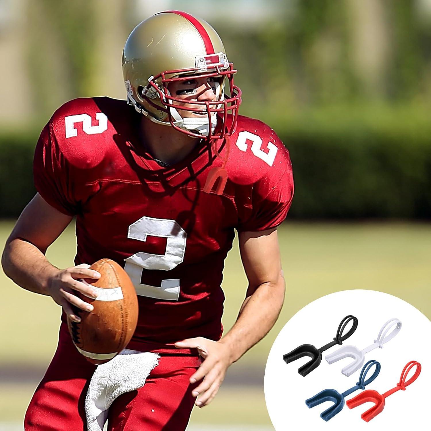 Protector Bucal Seematn 40 Pcs con Correa para Fútbol y Boxeo