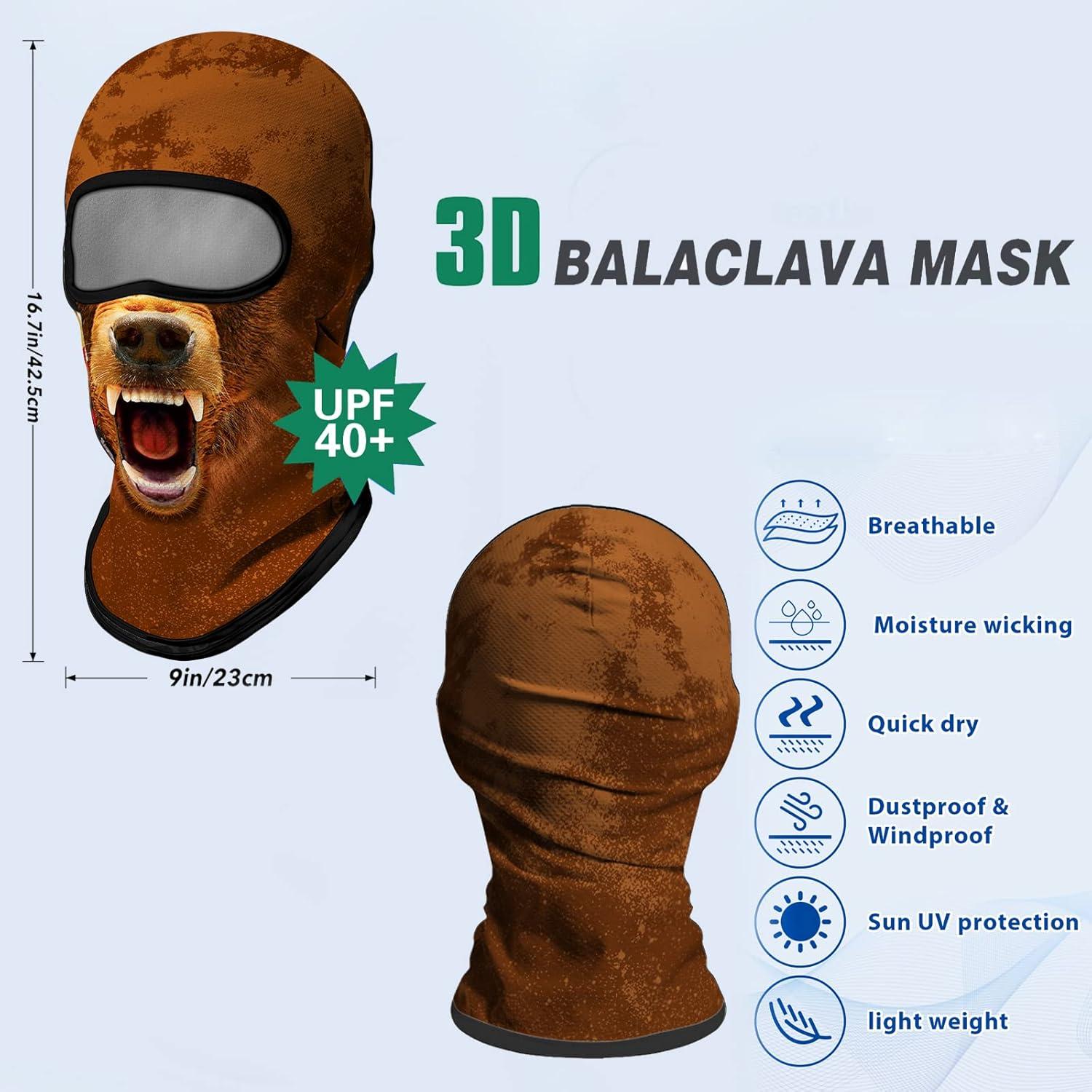 Máscara Balaclava Obacle Unisex Ligera para Ciclismo y Esquí
