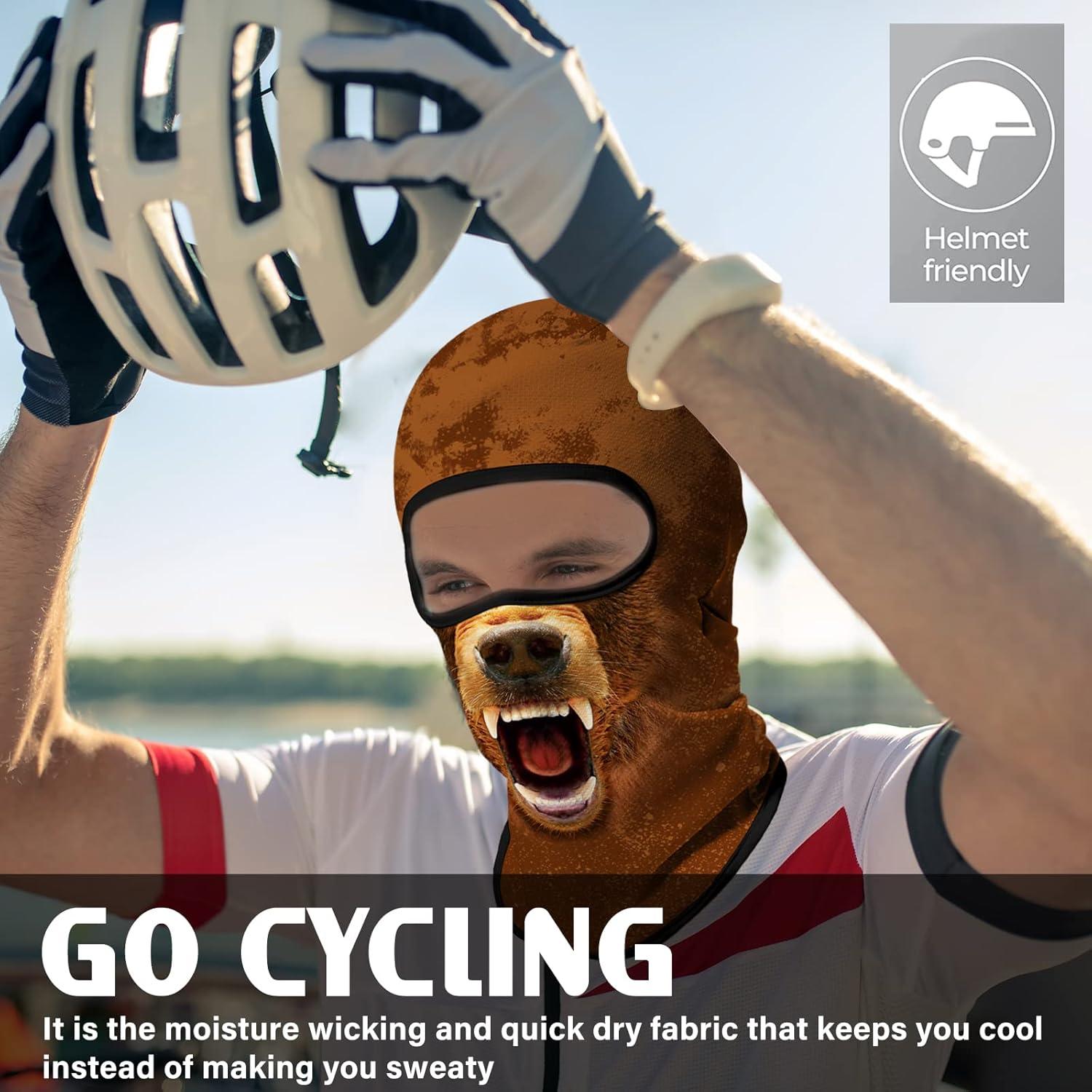 Máscara Balaclava Obacle Unisex Ligera para Ciclismo y Esquí