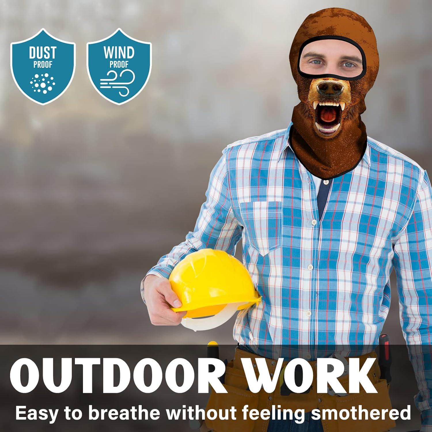 Máscara Balaclava Obacle Unisex Ligera para Ciclismo y Esquí